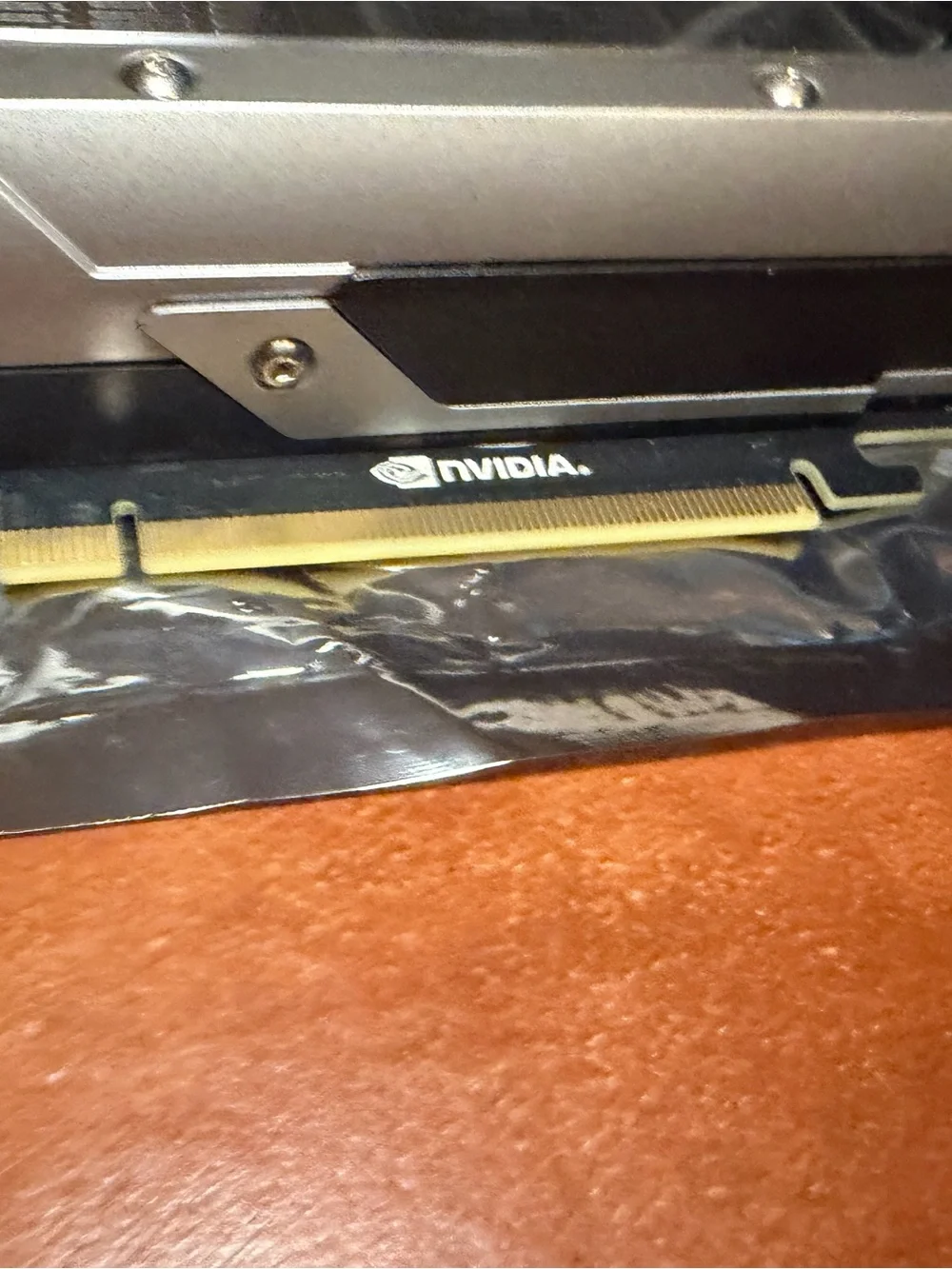 NVIDIA Titan GPU in Silver and Black
